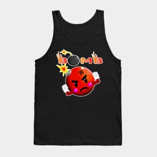 bomb cartoon Tank Top